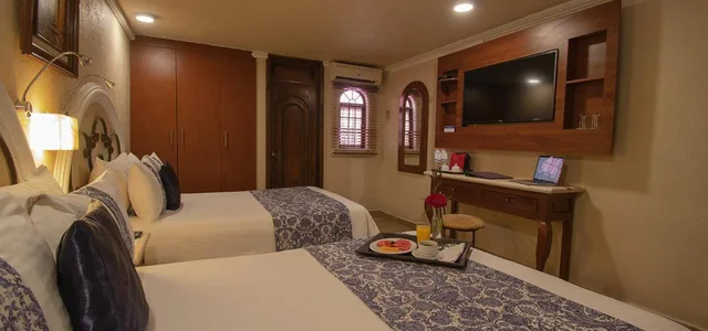 غرفة بسريرين مزدوجين، Arcangel Puebla 3/3