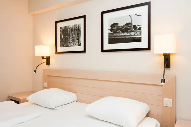 غرفة كومفورت صغيرة بسريرين منفصلين، Hotel Aazaert 4/9