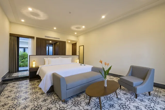 فيلا بسرير كينج بإطلالة على الحديقة، Cocoland River Beach Resort & Spa 3/9