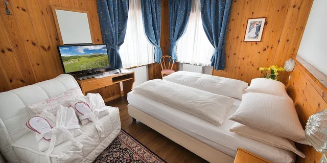 غرفة كومفورت بسرير مزدوج، Hotel Livigno 3/4