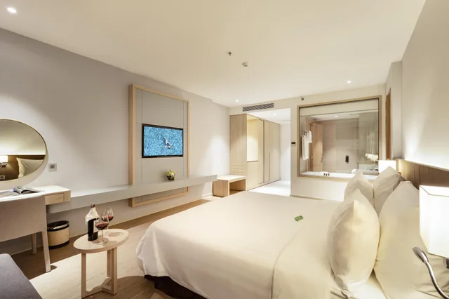 غرفة متصلة فاخرة عائلية بسرير كينج، DQua Hotel and Apartment 6/7