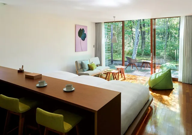 غرفة بريميير ثلاثية بثلاثة أسرّة، Hoshino Resort Risonare Nasu 1/1