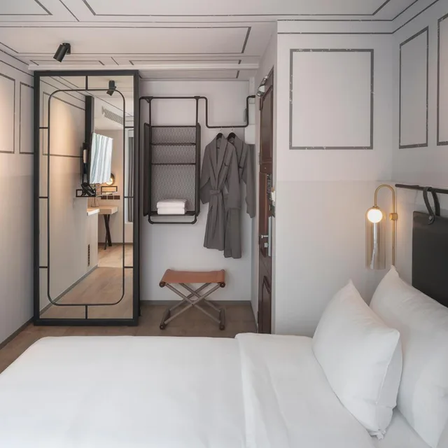 غرفة ديلوكس بسرير فردي، Passa Hotel Bangkok 5/9