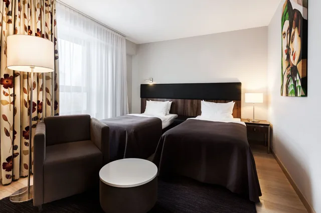 غرفة بزنس بسريرين منفصلين، HOTEL MODERNO 1/2