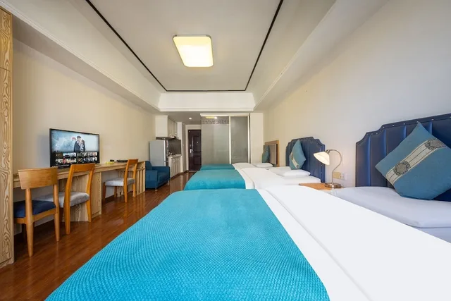 غرفة بزنس ثلاثية بسريرين مزدوجين، Home Inn Huayi Apartment 7/10