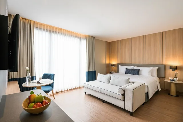 غرفة بريميير ركنية بسرير كينج، The Key Premier Hotel Sukhumvit 4/10