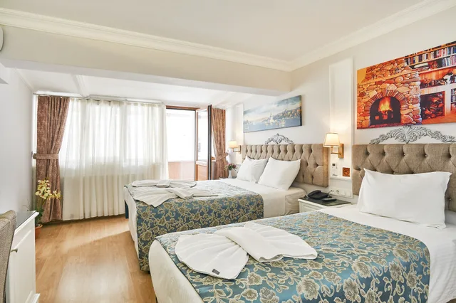 غرفة قياسية بسريرين منفصلين، Hotel Beyazit Palace 2/10