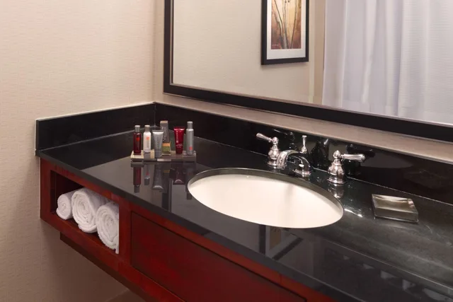 غرفة ديلوكس بسريرين مزدوجين بإطلالة على المدينة في طابق مرتفع، Atlanta Marriott Northwest At Galleria 4/5
