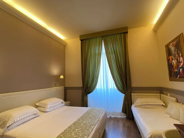 Deluxe, Twin Beds, Garden View, Basilica Hotel 4/10