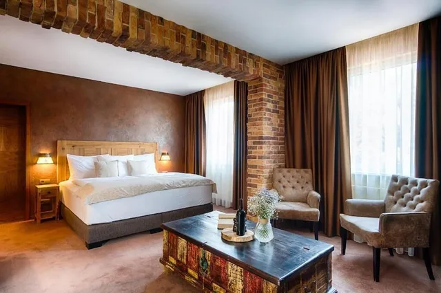 استوديو ديلوكس بسريرين منفصلين وسرير كينج، Hotel Berg 1/5