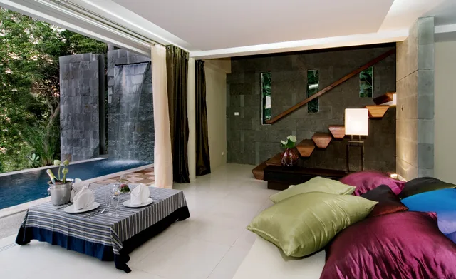 فيلا بإطلالة على المسبح بغرفة نوم واحدة، Peach Blossom Resort 1/2