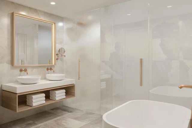 جناح بإطلالة على البحر بشرفة بغرفتي نوم، Le Meridien Lav 7/8