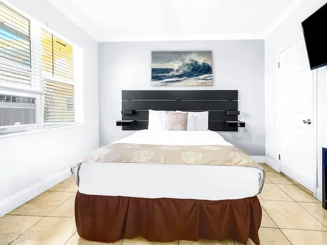 استوديو بسرير كوين، Hollywood Beach Seaside 1/5