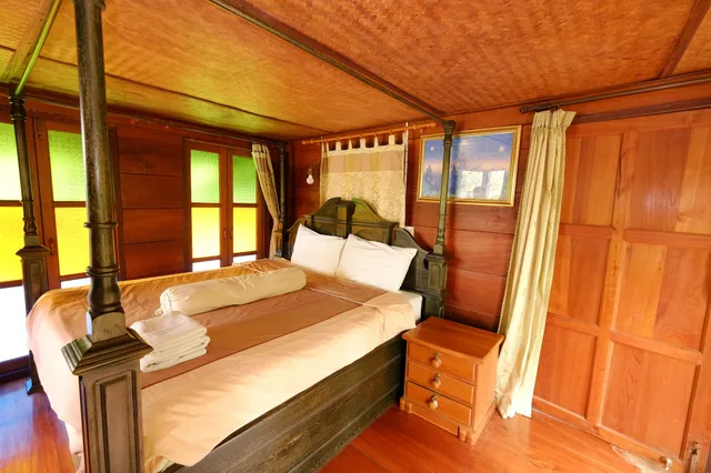 غرفة قياسية بسريرين منفصلين بإطلالة على الحديقة، P P Coffee Resort Maesariang 5/10