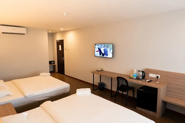 استوديو ديلوكس بسريرين كينج، RM Hotel Muar 2/3