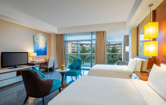 غرفة بإطلالة على الحديقة بشرفة، MGM Grand Sanya 1/1
