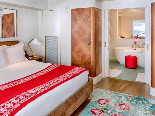 جناح جونيور بإطلالة جزئية على البحر لذوي الإعاقة، Faena Hotel Miami Beach 3/5