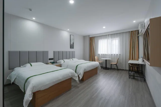 غرفة سوبيريور بسريرين منفصلين، Greentree Inn Shanghai Meilan Lake Hutai Road Express Hotel 1/2
