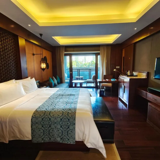 غرفة بريميير بسرير كينج، Luhuitou Sanya Resort 4/7