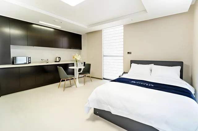 غرفة بريميير بسرير مزدوج، Hi Ocean Gyeongpo 1/2