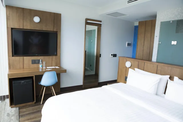 غرفة تنفيذية مفردة بسرير مزدوج، Ikonik Hotel Puebla 2/3