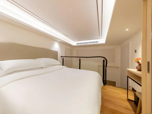 Duplex, Standard, Double Bed, Washing Machine، Shenzhen Mint International Apartment 1/1