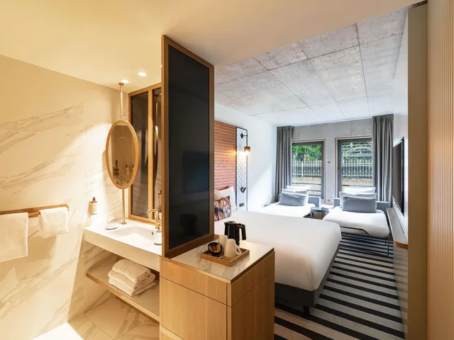 غرفة كلاسيكية عائلية بسرير مزدوج مع أريكة، Mercure Luxembourg Off Kirchberg 5/7