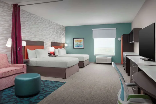 جناح استوديو بسريرين كوين بحوض استحمام، Home2 Suites By Hilton Laredo North 2/3