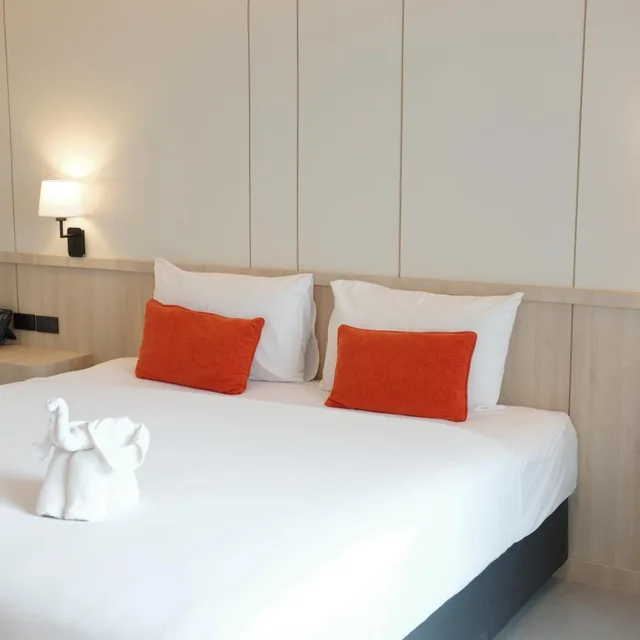 غرفة ديلوكس بسرير مزدوج أو سريرين منفصلين بإطلالة على الحديقة، Aree Tara Resort Krabi 2/10