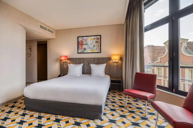 دوبلكس بسرير فردي، Hotel Alma Grand Place 10/10