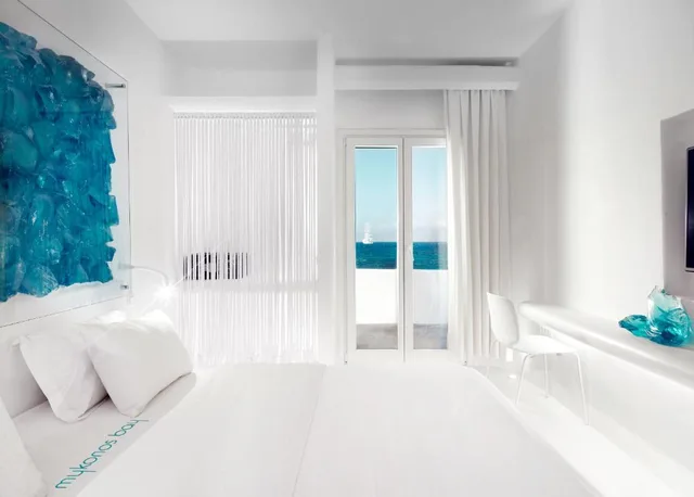 غرفة ديلوكس بسرير مزدوج، Mykonos Bay Resort and Villas 3/4