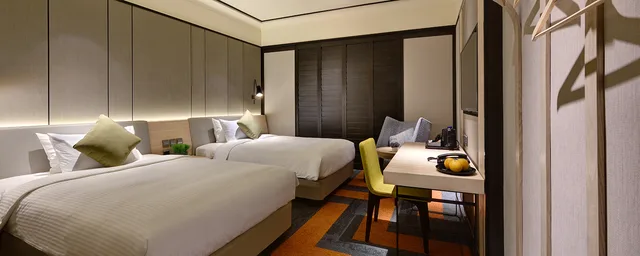 غرفة قياسية بسرير مزدوج، Aerotel Singapore Transit Hotel Terminal 1 2/2