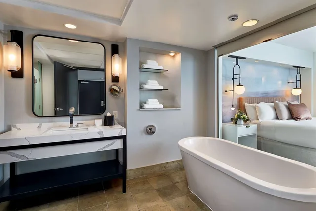 جناح تنفيذي بسرير كينج بغرفة نوم واحدة، Hotel 1000 Seattle 2/2