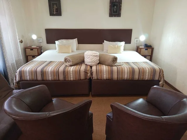 غرفة ديلوكس بسرير مزدوج، Mannah Guest Lodge 2/4