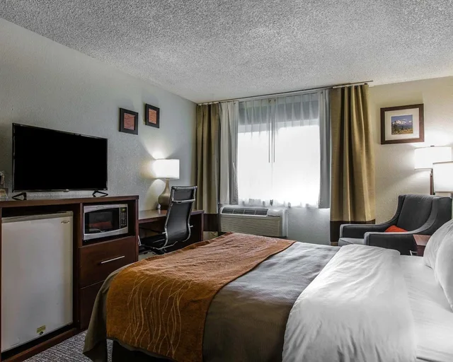 غرفة قياسية بسرير كينج، Comfort Inn Yreka I-5 10/10
