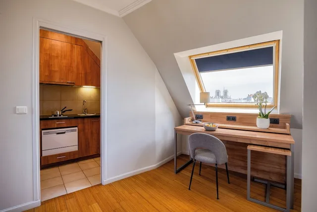 شقة بسرير مزدوج بغرفة نوم واحدة مع أريكة، Citadines Saint Germain Des Pres Paris 5/9