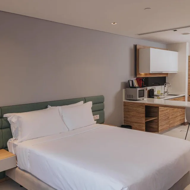 استوديو تنفيذي بسرير كينج، Novotel Living Singapore Orchard 1/8
