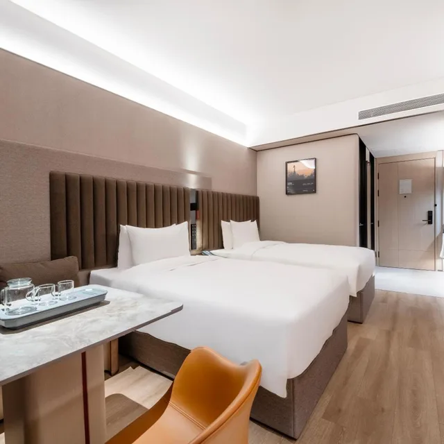 غرفة ديلوكس بسريرين منفصلين، InterCityHotel Shanghai Hongqiao Airport 8/10