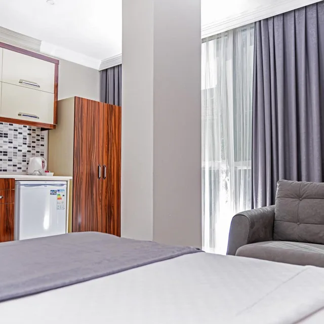 غرفة ديلوكس بسرير مزدوج، Su Residence Apart Hotel 5/7