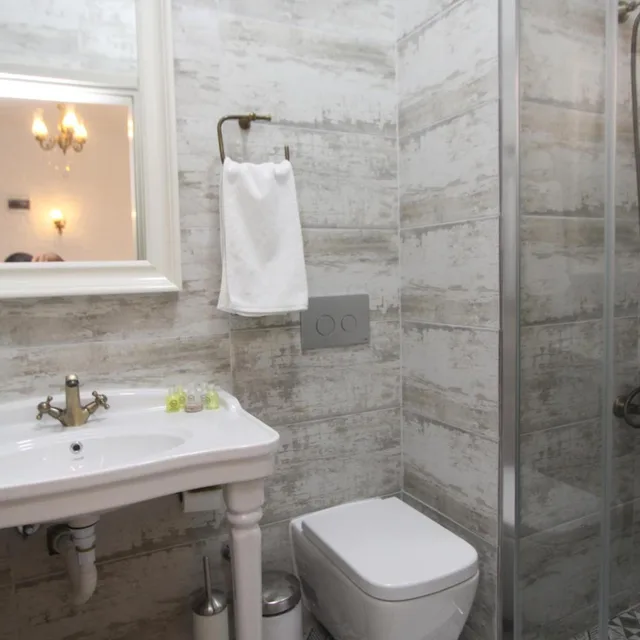 غرفة قياسية بسريرين منفصلين، Alya Mou Butik Otel 8/10