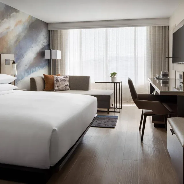 غرفة بسرير كينج، Torrance Marriott Redondo Beach 1/10