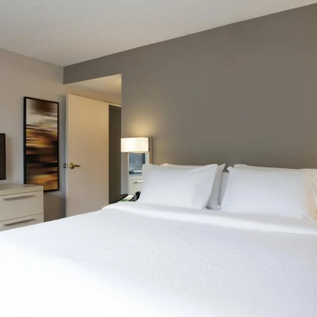 غرفة بسرير كينج بحوض استحمام لذوي الإعاقة، Courtyard By Marriott Harrisonburg 1/3