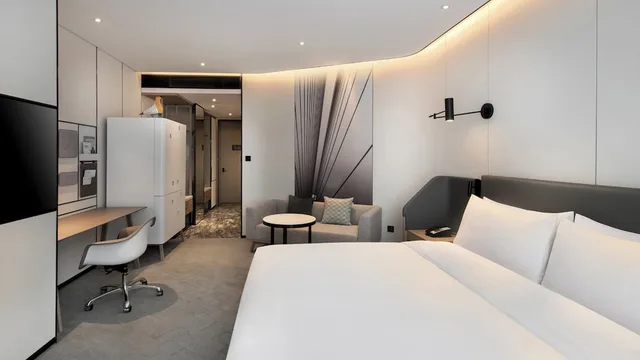 غرفة بريميوم بسرير فردي، Crowne Plaza Quanzhou Riverview 4/6