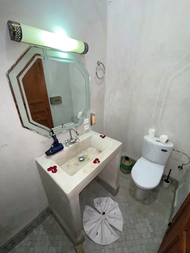 غرفة كومفورت بسرير مزدوج، Riad BAB YACOUT PISCINE and SPA 5/7
