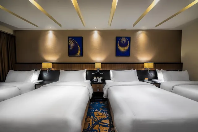 غرفة قياسية رباعية بأربعة أسرّة، صفوة الغفران(Al Ghufran Safwah Hotel) 2/4