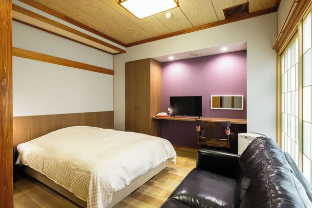 غرفة بسرير مزدوج، Hotel Sunvalley Izu Nagaoka 2/4