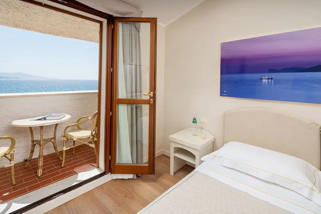 غرفة بسريرين منفصلين بإطلالة على البحر، Punta Negra 10/10