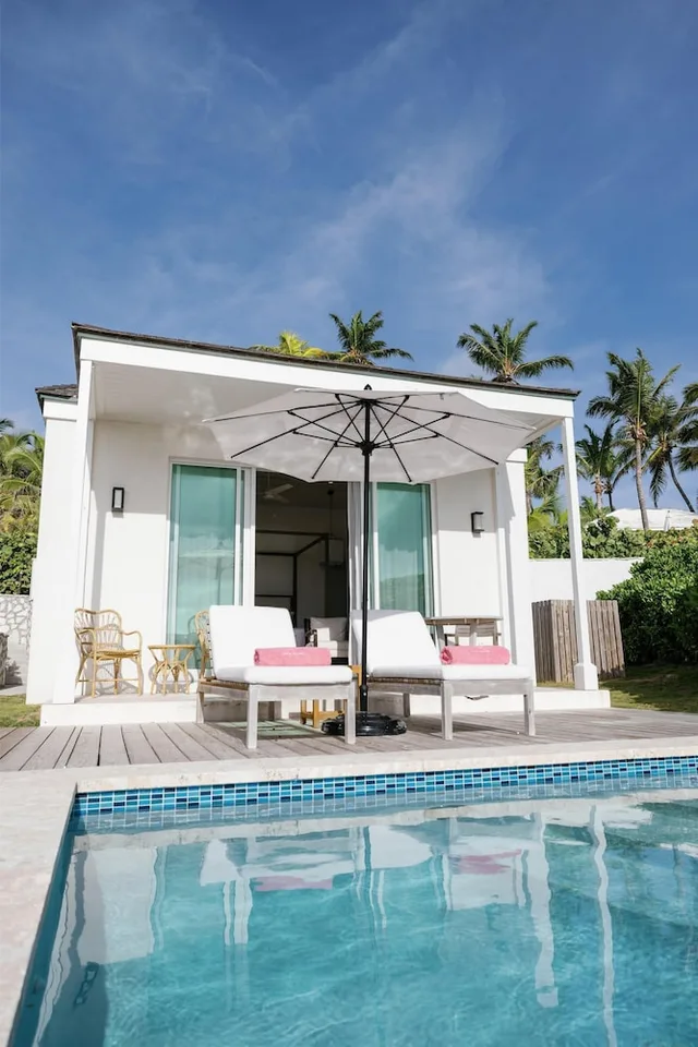 1 Bedroom, Cottage, King Bed, Ocean Front, Private Pool، Pink Sands Resort 1/7