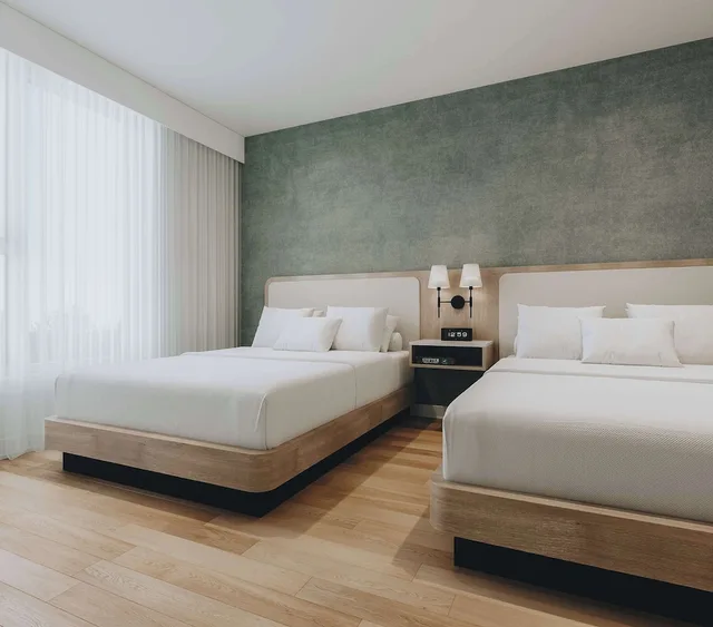 غرفة بسريرين كوين، Hyatt Place Montreal Airport 3/9