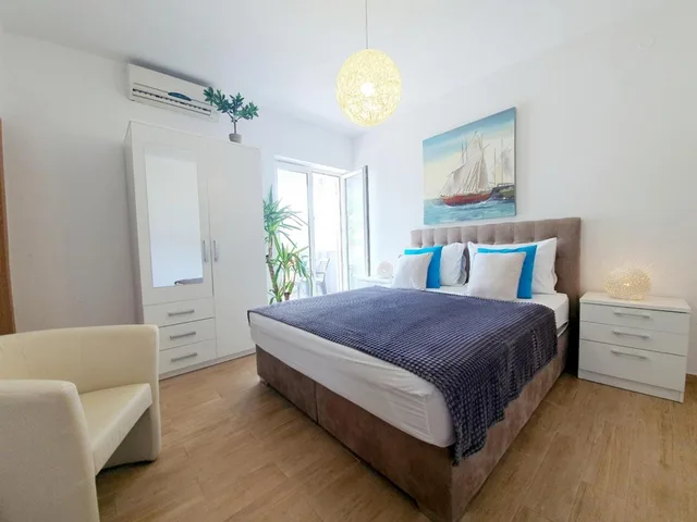 استوديو بإطلالة على البحر بشرفة، Apartments A&amp;M 2/4